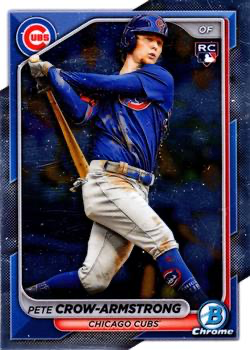 2024 Topps Bowman Chrome Pete Crow-Armstrong RC Chicago Cubs #45