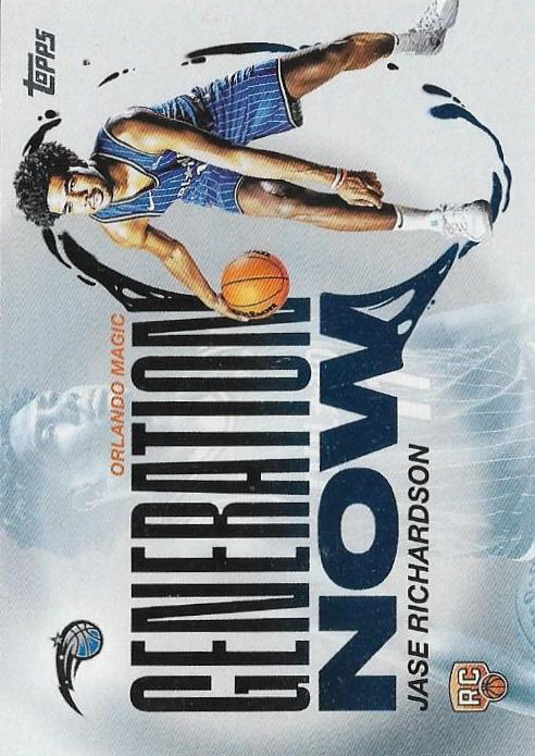 2025 Topps NBA Generation Now Jase Richardson GN-25 Orlando Magic