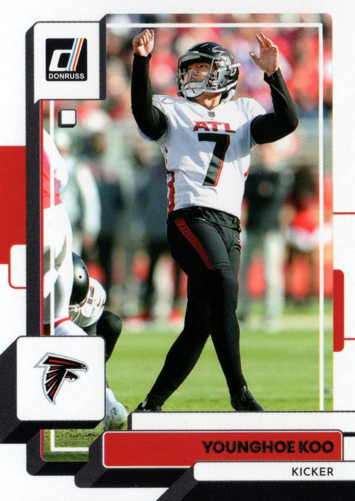 2022 Panini Donruss Younghoe Koo #233 Atlanta Falcons