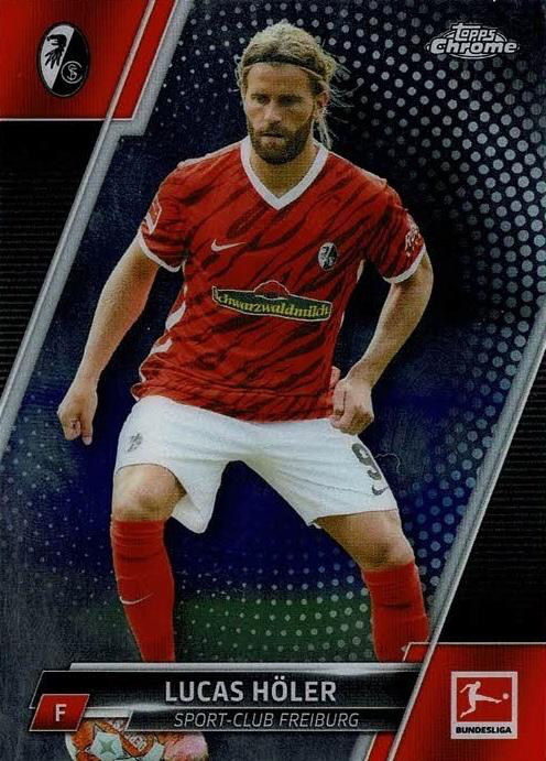 2021 Topps Chrome Bundesliga Lucas Holer #42 SC Freiburg