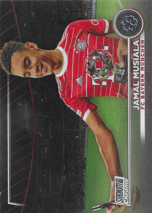 2022 Topps Stadium Club Chrome UCC Jamal Musiala #42 FC Bayern Munchen