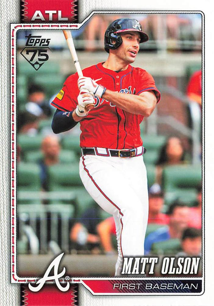 2026 Topps Series 1 Matt Olson #39 Atlanta Braves