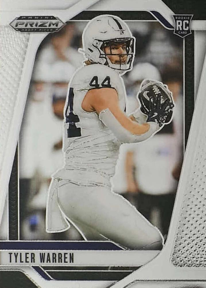 2025 Panini Prizm Draft Picks Tyler Warren #107 Penn State Nittany Lions