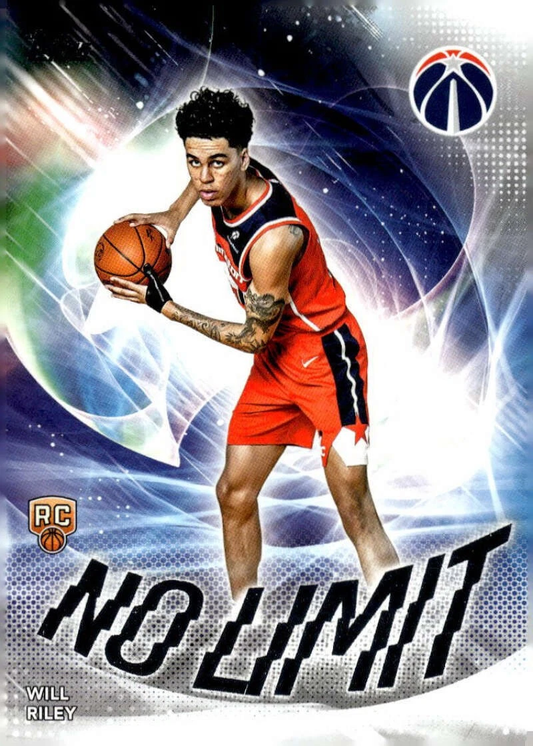 2025 Topps NBA No Limit Will Riley NL-21 Washington Wizards