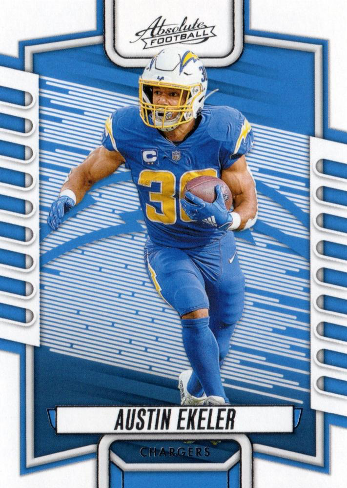 2023 Panini Absolute Austin Ekeler #51 Los Angeles Chargers