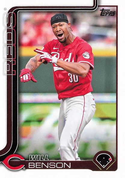 2025 Topps Series 1 Will Benson Cincinnati Reds #52