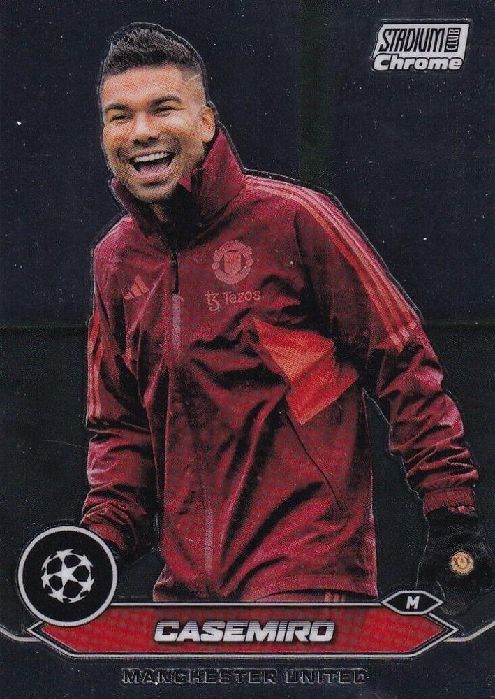 2023 Topps Stadium Club Chrome UCC Casemiro #18 Manchester United