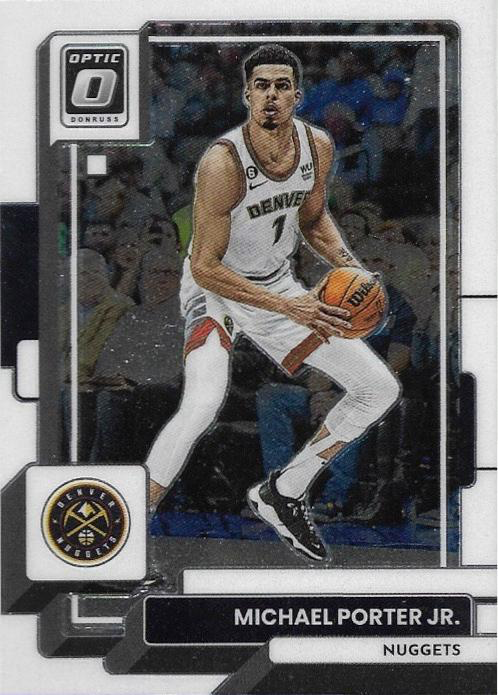2022 Panini Donruss Optic Michael Porter Jr. #5 Denver Nuggets