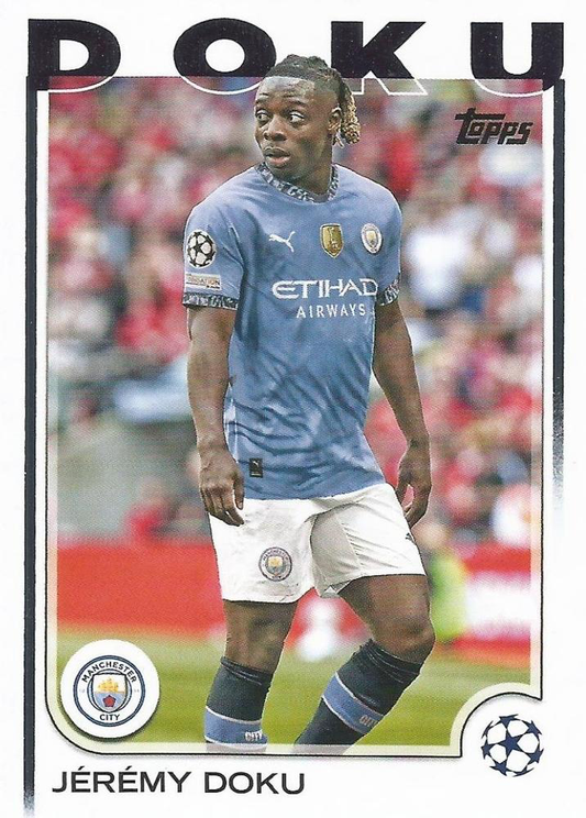 2024 Topps UCC Jérémy Doku #69 Manchester City