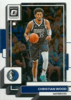 2022 Panini Donruss Optic Christian Wood #152 Dallas Mavericks