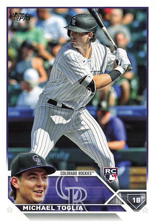 2023 Topps Series 2 Michael Toglia RC Colorado Rockies #616