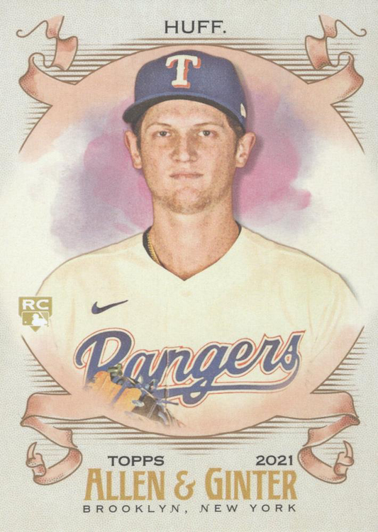 2021 Topps Allen & Ginter Huff RC Texas Rangers #71