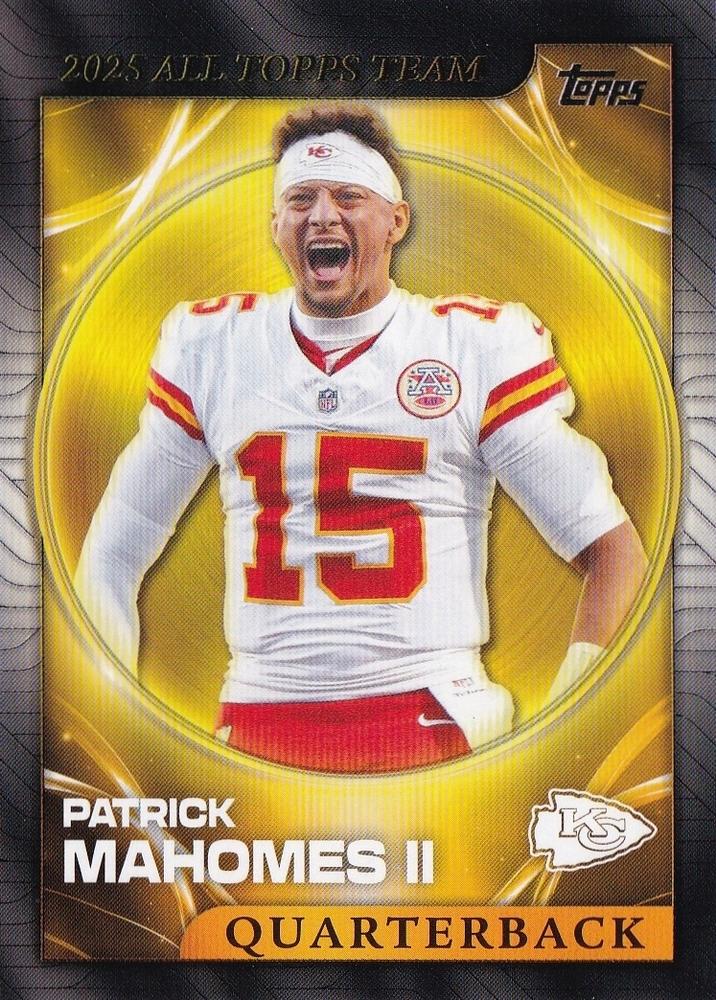 2026 Topps Flagship 2025 All-Topps Team Patrick Mahomes II #25ATT-9 Kansas City Chiefs