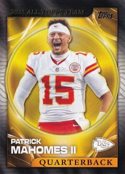 2026 Topps Flagship 2025 All-Topps Team Patrick Mahomes II #25ATT-9 Kansas City Chiefs