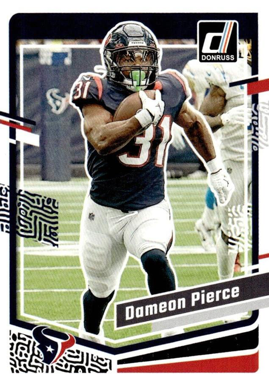 2023 Panini Donruss Dameon Pierce #116 Houston Texans