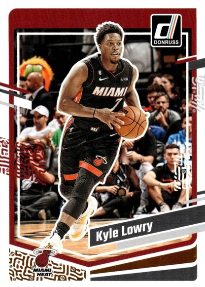 2023 Panini Donruss Kyle Lowry #73 Miami Heat