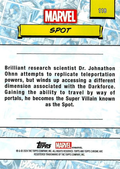 2024 Topps Chrome Marvel Spot #118