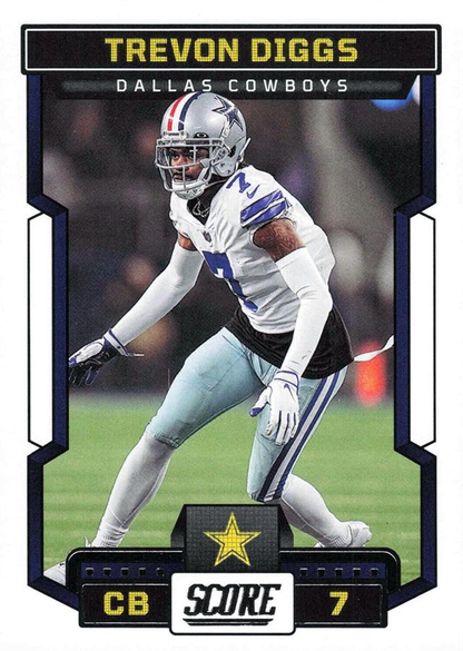 2023 Panini Score Football Trevon Diggs Dallas Cowboys #231
