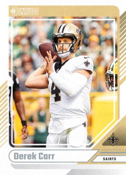 2024 Panini Donruss Derek Carr New Orleans Saints #60