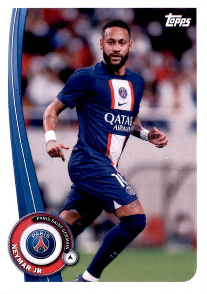 2022 Topps PSG Fan Set Neymar Jr #PA-18 Paris Saint-Germain