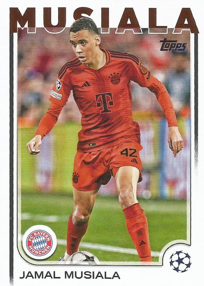 2024 Topps UCC Jamal Musiala #42 FC Bayern Munchen