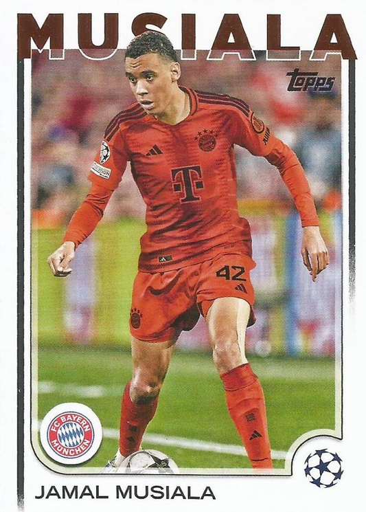 2024 Topps UCC Jamal Musiala #42 FC Bayern Munchen