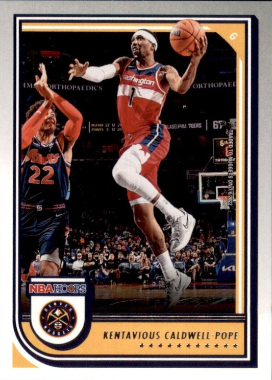 2022 Panini Hoops Kentavious Caldwell-Pope #114 Denver Nuggets