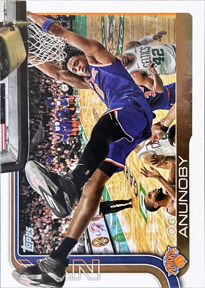 2025 Topps NBA OG Anunoby #15 New York Knicks