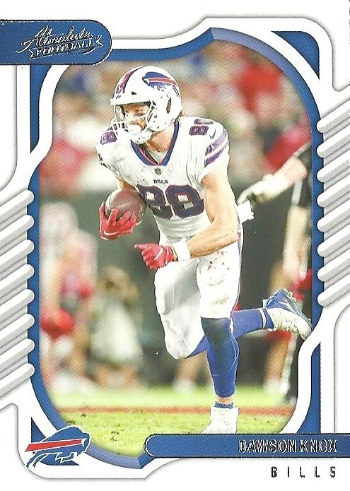 2022 Panini Absolute Dawson Knox #26 Buffalo Bills