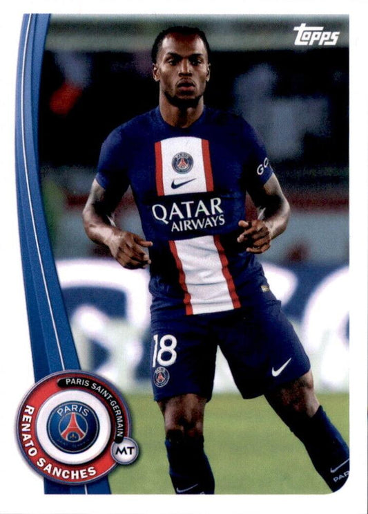 2022 Topps PSG Fan Set Renato Sanches #PA-15 Paris Saint-Germain