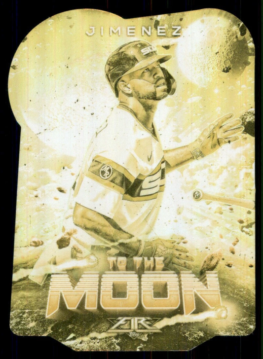 2022 Topps Fire To The Moon Gold Minted Eloy Jiménez Chicago White Sox #TTM-13