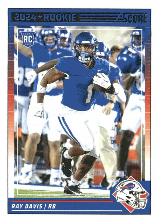 2024 Panini Score Football Ray Davis Buffalo Bills #392 RC