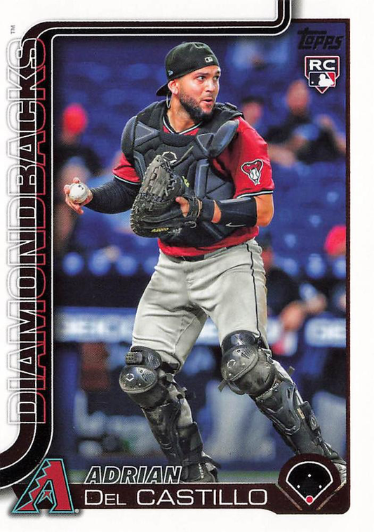 2025 Topps Series 1 Adrian Del Castillo RC Arizona Diamondbacks #226
