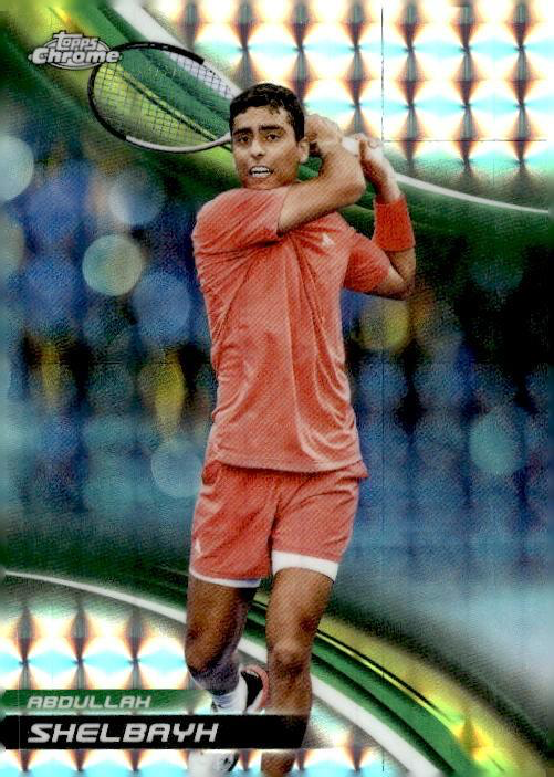 2025 Topps Chrome Tennis Geometric Abdullah Shelbayh #237