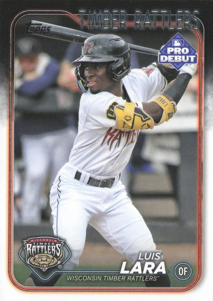 2024 Topps Pro Debut Luis Lara #PD-13 Wisconsin Timber Rattlers