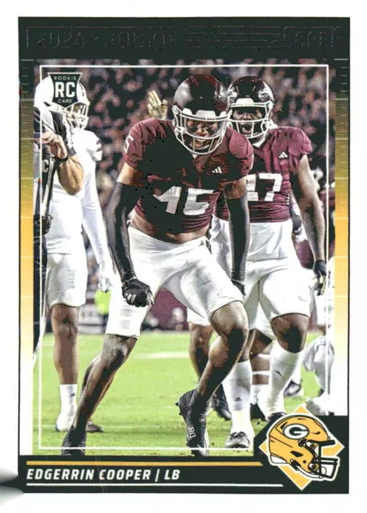 2024 Panini Score Football Edgerrin Cooper Green Bay Packers #341 RC