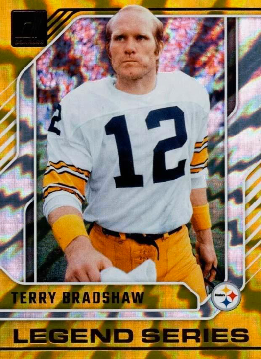 2024 Panini Donruss Legend Series Terry Bradshaw #1 Pittsburgh Steelers