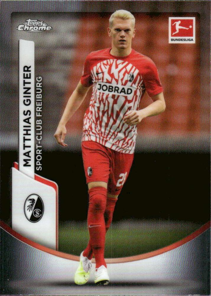 2023 Topps Chrome Bundesliga Matthias Ginter #36 SC Freiburg