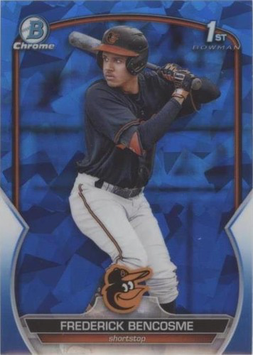 2023 Topps Bowman Sapphire Frederick Bencosme 1st Bowman Baltimore Orioles #BCP-35