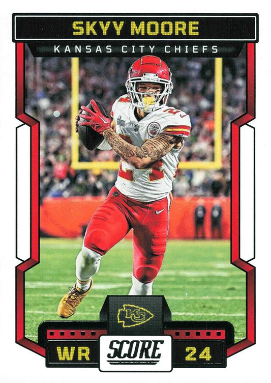 2023 Panini Score Football Skyy Moore Kansas City Chiefs #125