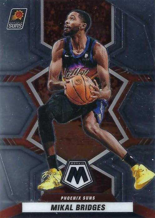 2021 Panini Mosaic Mikal Bridges #170 Phoenix Suns