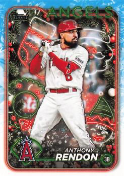 2024 Topps Holiday Anthony Rendon Los Angeles Angels #H137