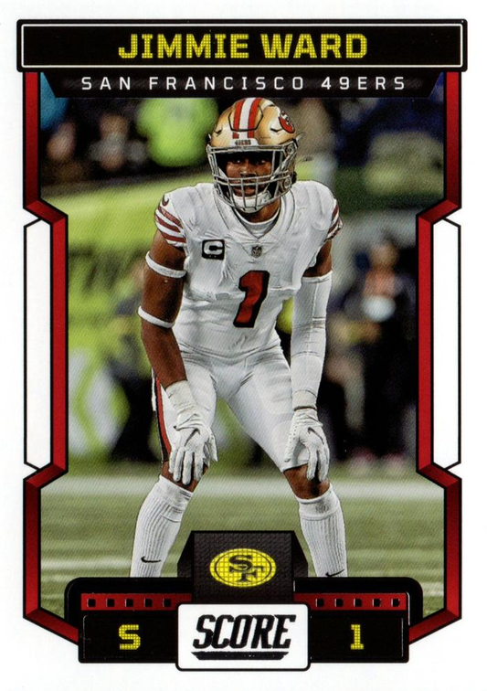 2023 Panini Score Football Jimmie Ward San Francisco 49ers #175