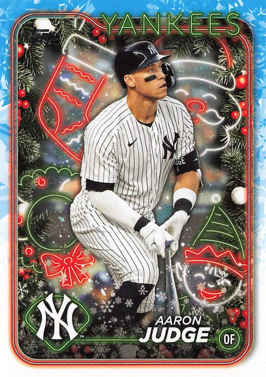 2024 Topps Holiday Aaron Judge New York Yankees #H99