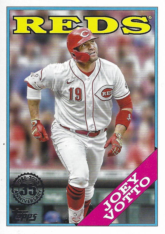 2023 Topps Series 1 1988 35th Anniversary Joey Votto Cincinnati Reds #T88-91