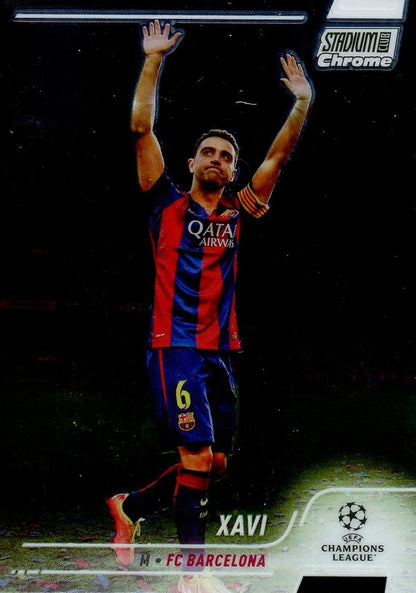 2021 Topps Stadium Club Chrome UCC Xavi #6 FC Barcelona