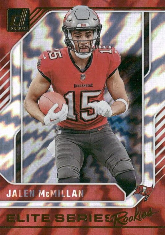 2024 Panini Donruss Elite Series Rookies Jalen McMillan #30 Tampa Bay Buccaneers