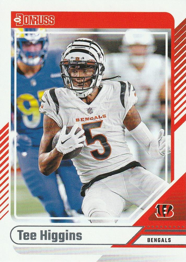 2024 Panini Donruss Tee Higgins Cincinnati Bengals #82