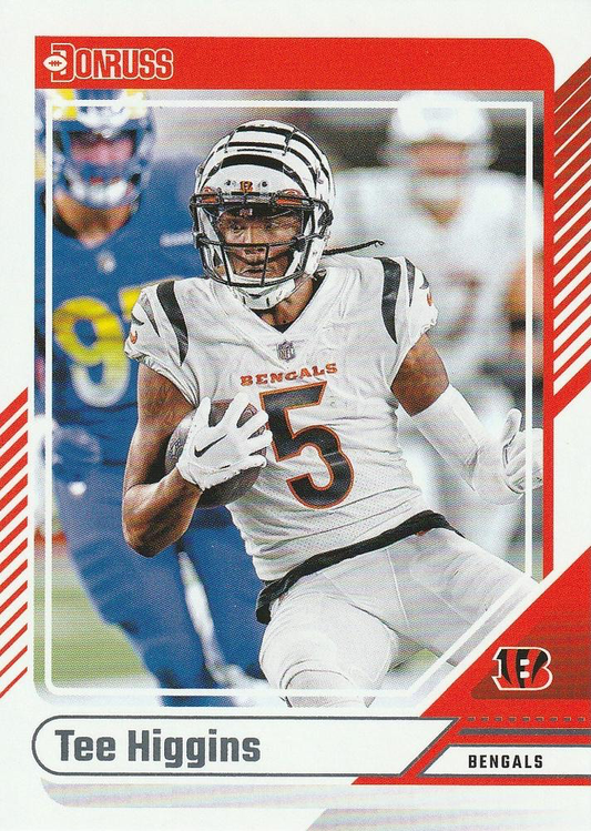 2024 Panini Donruss Tee Higgins Cincinnati Bengals #82