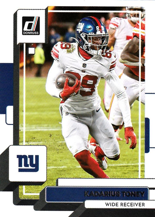 2022 Panini Donruss Kadarius Toney #160 New York Giants